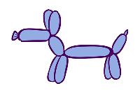 Boneco de bola de assopro